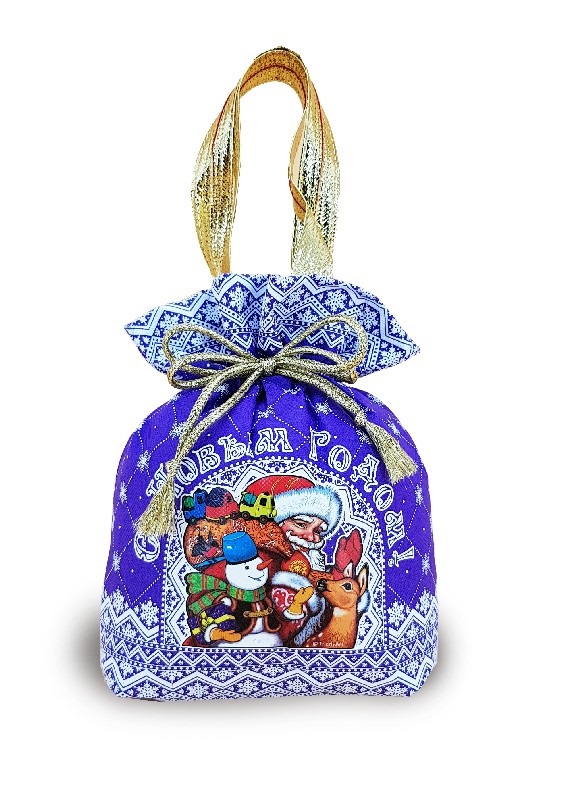 Мешочек синий Зима