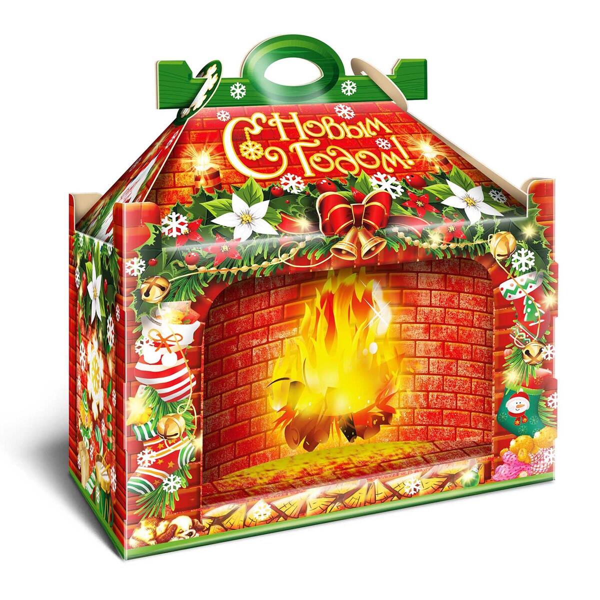 Камин большой