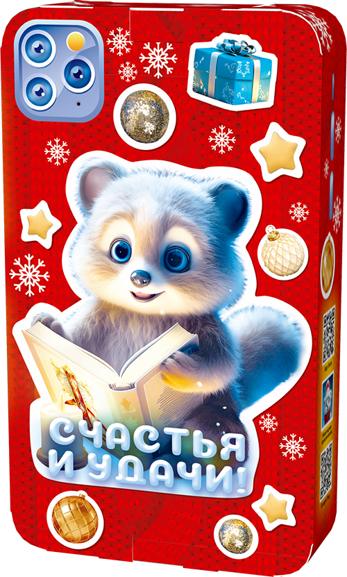 Смартфон Мишка и Енот