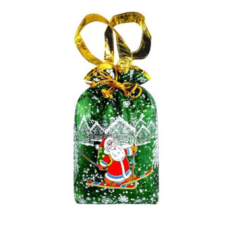 Мешочек зелёный Зима