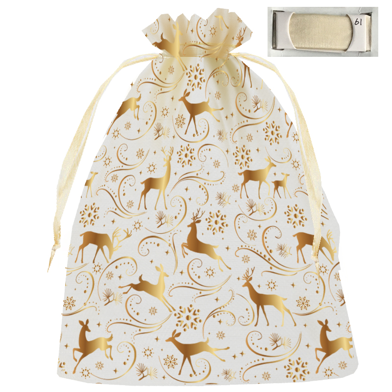 Мешочек из Органзы Олени