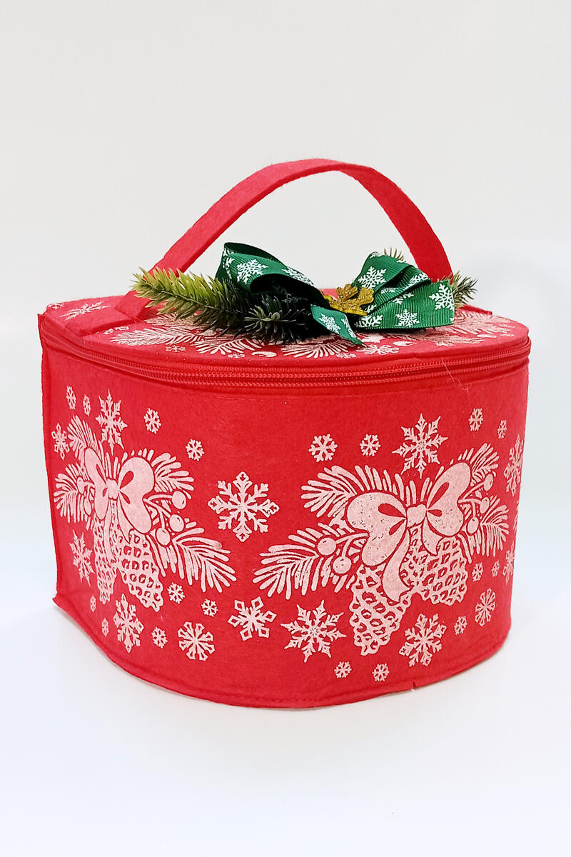 Фетр Сумочка с декором