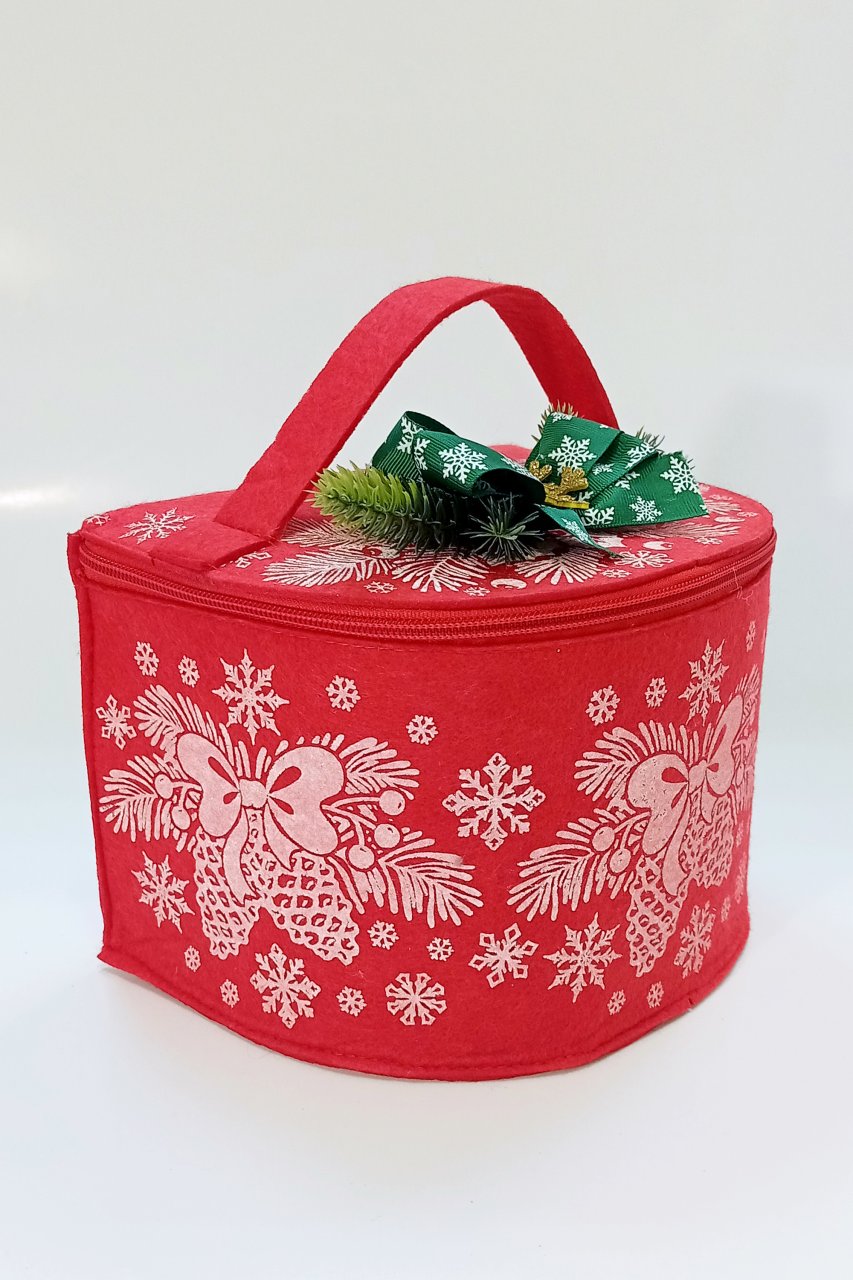 Фетр Сумочка с Декором